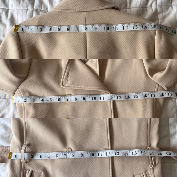 SOLD Ever New Double-breasted Belted-waist Coat 4 - Picture 13 of 14